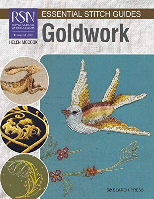 

Rsn Essential Stitch Guides Goldwork Large Format Edition by McCook, Helen Paperback