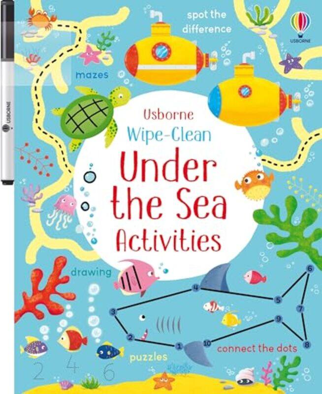 

Wipe Clean Under The Sea Activities By Robson Kirsteen - Paperback
