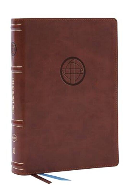 

Nkjv Life In Christ Bible Brown By Thomas Nelson - Hardcover