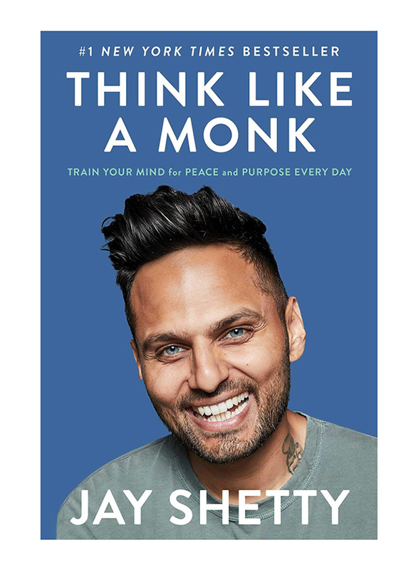 Think Like a Monk: Train Your Mind for Peace and Purpose Every Day، كتاب بغلاف مقوى بقلم: جاي شيتي