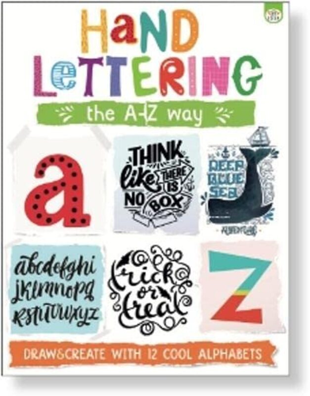 

Hand Lettering The Az Way By Elizabeth Golding - Paperback