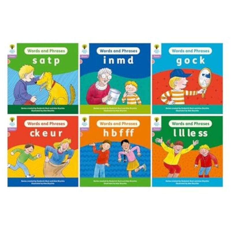 

Oxford Reading Tree Floppys Phonics Decoding Practice Oxford Level 1 Mixed Pack of 6 by Danielle Lobban-Paperback