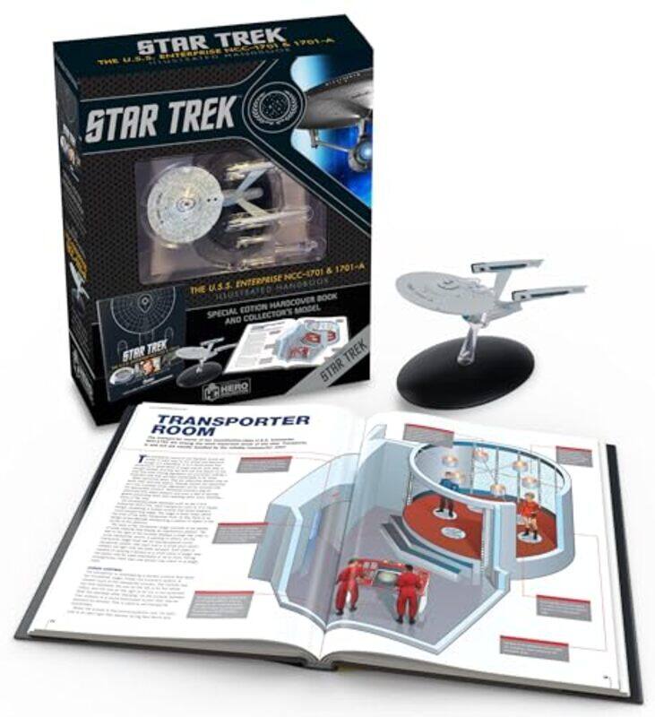 

Star Trek The Uss Enterprise Ncc1701 Illustrated Handbook Plus Collectible by Robinson, Ben - Paperback