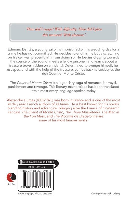 الكونت مونتي كريستو ، كتاب غلاف عادي ، بقلم: الكسندر دوماس