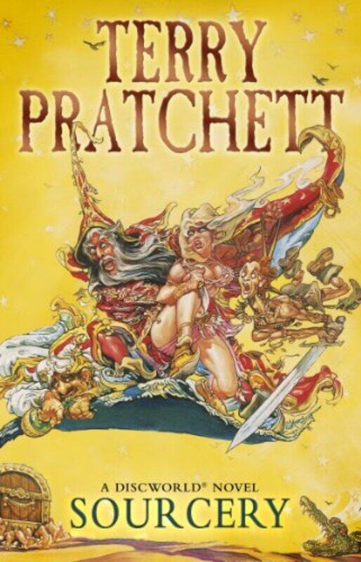 

Sourcery Discworld Novel 5 by Terry Pratchett - Paperback