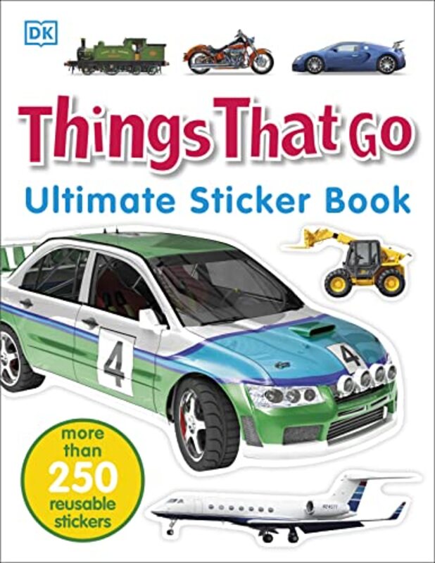 Things That Go Ultimate Sticker Book by Mat Irvine-Paperback