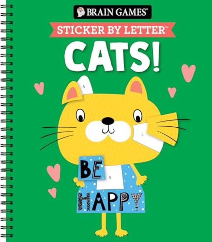 

Brain Games Sticker By Letter Cats, Paperback by Publications International Ltd - New Seasons - Brain Games