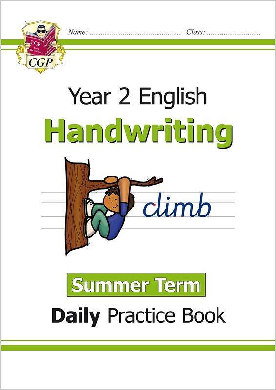 

New Ks1 Handwriting Daily Practice Book: Year 2 - Summer Term, Paperback Book, By: CGP Books