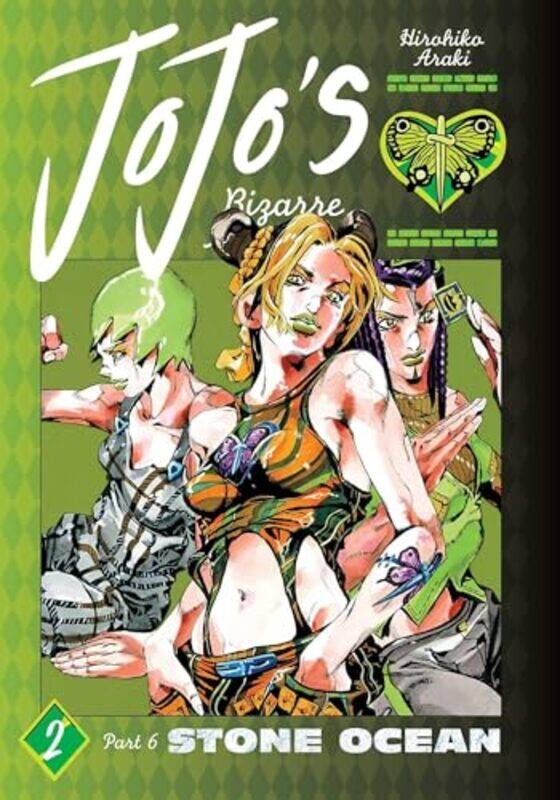 

JoJo's Bizarre Adventure: Part 6--Stone Ocean, Vol. 2 by Hirohiko Araki -Hardcover