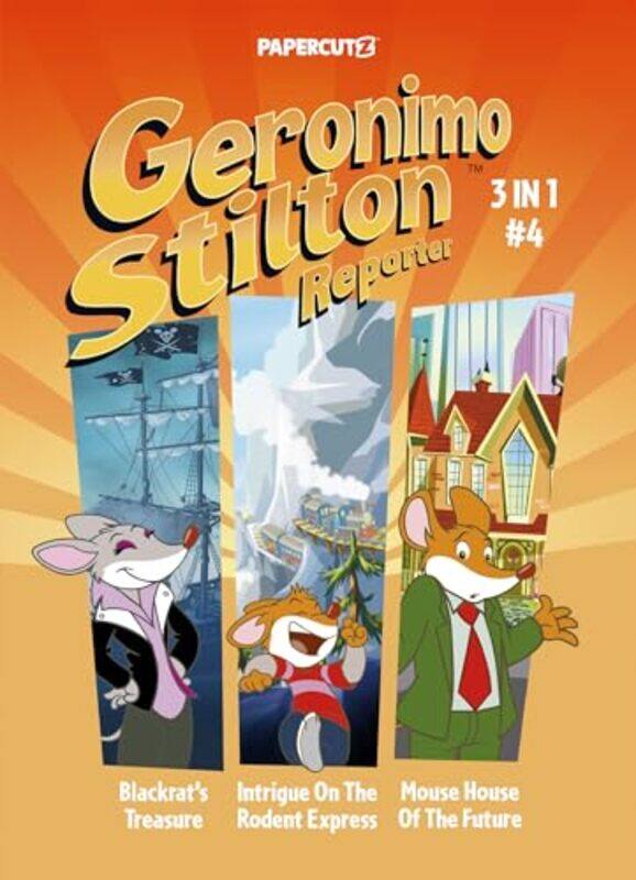

Geronimo Stilton Reporter 3in1 Vol 4 by Geronimo Stilton-Paperback