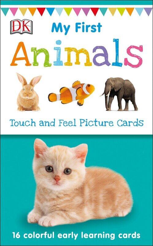 

My First Touch and Feel Picture Cards: Animals, Hardcover Book, By: DK