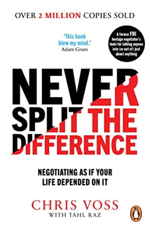 

Never Split the Difference by Chris VossTahl Raz-Paperback