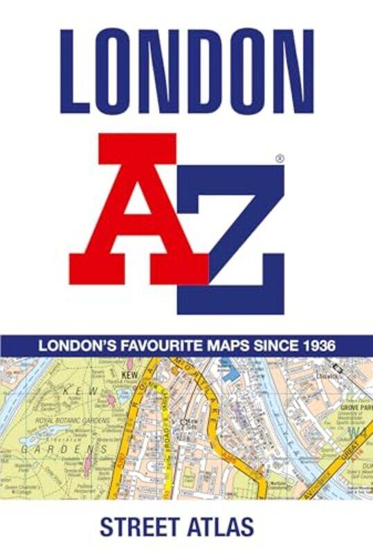 

London AZ Street Atlas by Christopher Fowler-Paperback