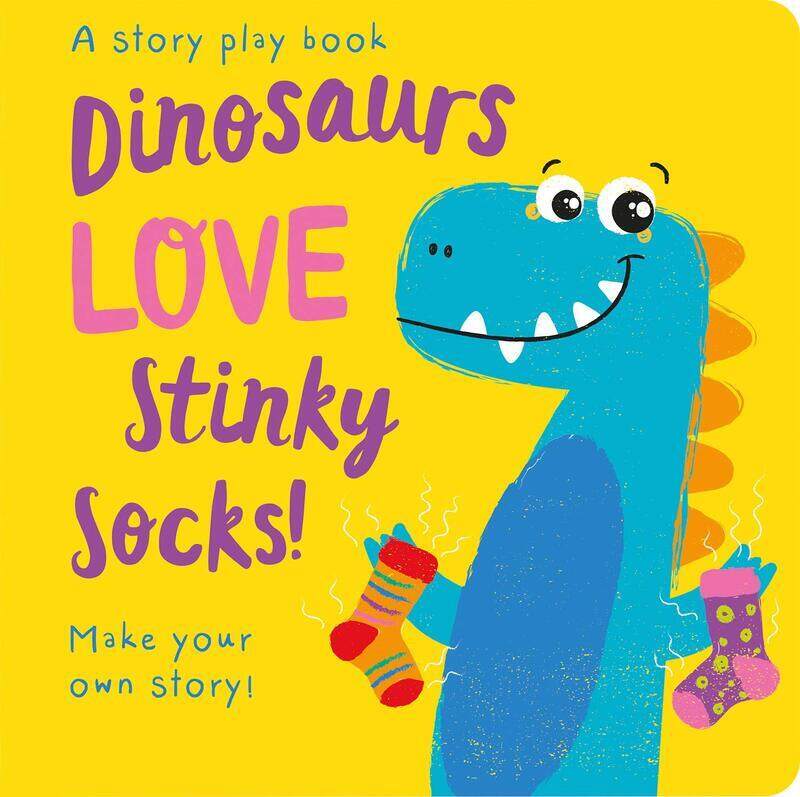 

Dinosaurs LOVE Stinky Socks!, Hardcover Book, By: Jenny Copper