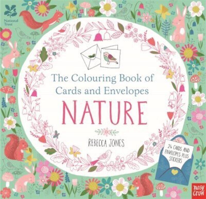 

National Trust: The Colouring Book of Cards and Envelopes - Nature.paperback,By :Jones, Rebecca