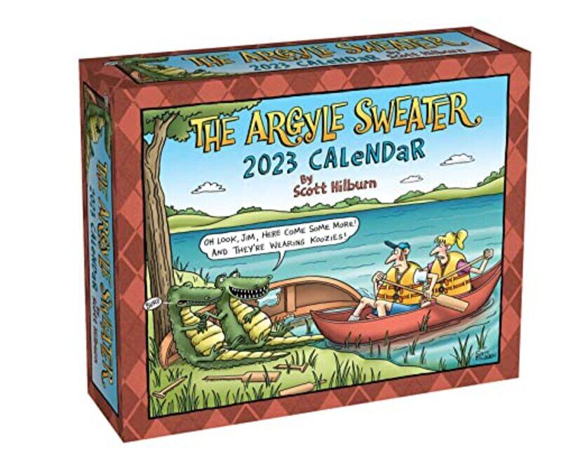 

The Argyle Sweater 2023 Daytoday Calendar by Hilburn, Scott - Paperback