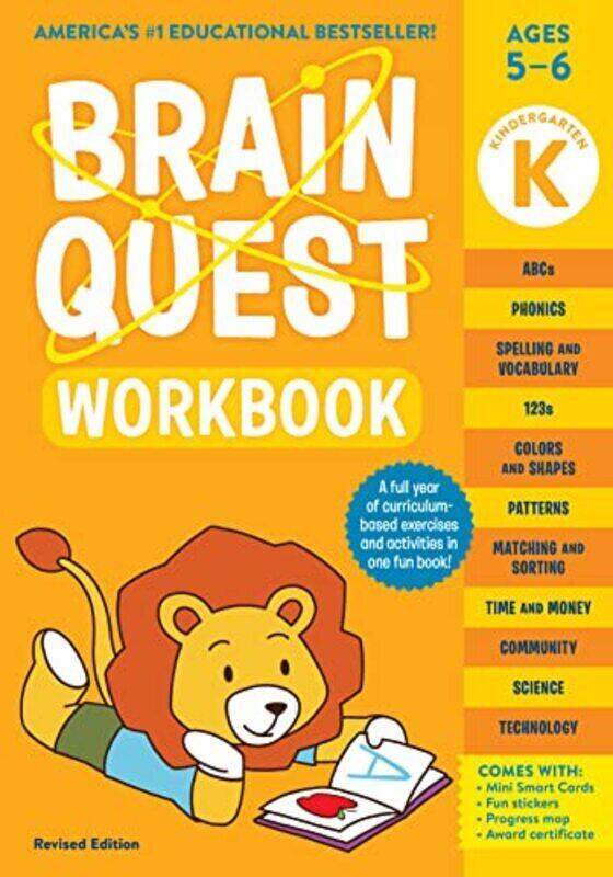 

Brain Quest Workbook Kindergarten Revised Edition By Workman Publishing - Trumbauer, Lisa Paperback