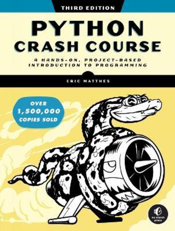 Python Crash Course, 3rd Edition,Paperback, By:Matthes, Eric