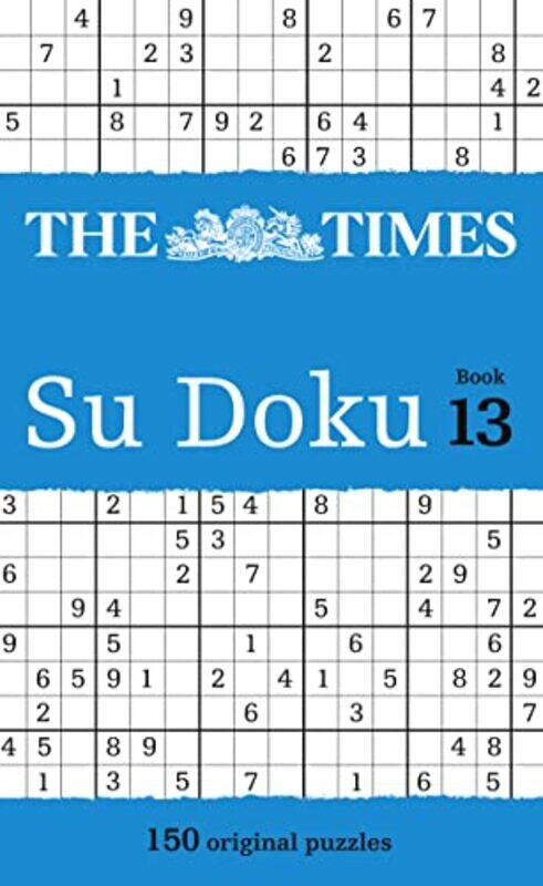 

The Times Su Doku Book 13 by Brian Wood-Paperback