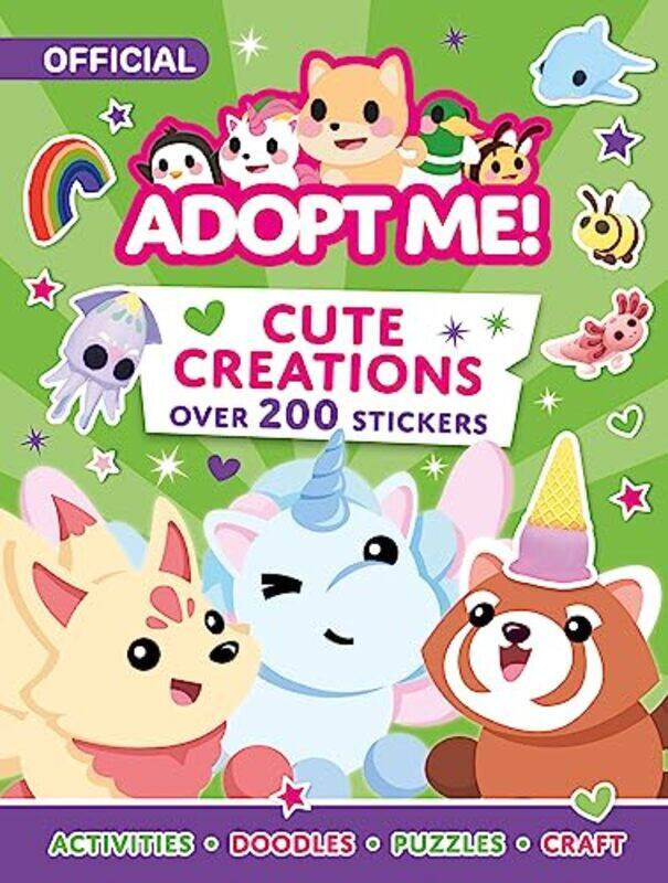 

Adopt Me Cute Creations Sticker Book, Paperback by Uplift Games