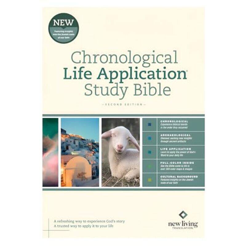 

Nlt Chronological Life Application Study Bible Second Edition Hardcover By Tyndale Hardcover