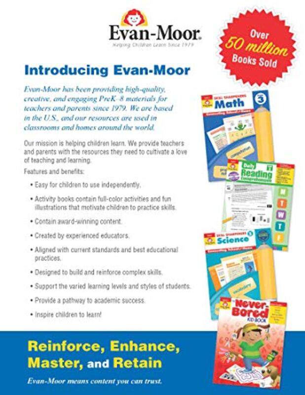 

At Home Tutor Math, Grade K,Paperback,by:Evan-Moor Educational Publishers