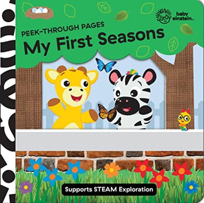 

Baby Einstein Peek Through Pages My First Seasons Novelty Board Book by Roland BirbalMichele TaylorNazreen MohammedMichelle Koon KoonCarissa Gookool-H