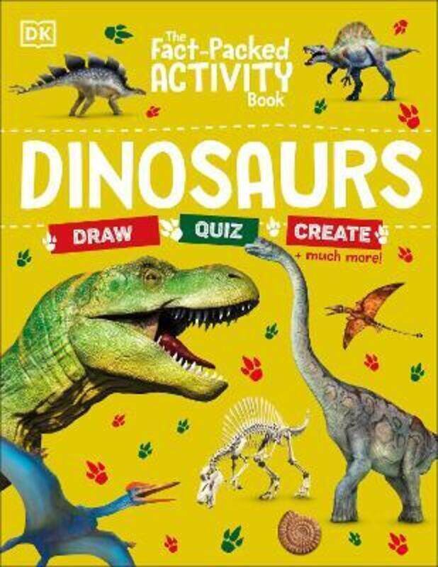 

Fact-Packed Activity Book: Dinosaurs.paperback,By :DK