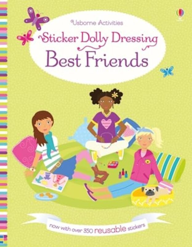 

Sticker Dolly Dressing Best Friends By Lucy Bowman - Paperback