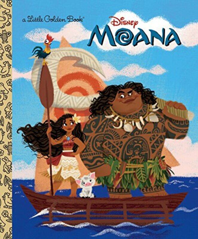 

Moana Little Golden Book, Hardcover Book, By: Laura Hitchcock