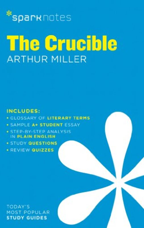 The Crucible Sparknotes Literature Guide By SparkNotes - Miller Arthur - Paperback