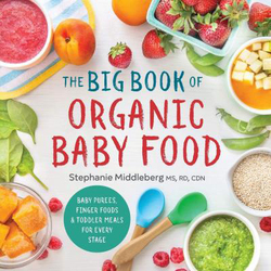 The Big Book of Organic Baby Food: Baby Purees, Finger Foods, and Toddler Meals for Every Stage, Paperback Book, By: Stephanie Middleberg