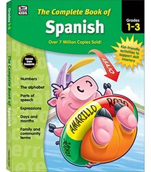 The Complete Book of Spanish, Grades 1 - 3 , Paperback by Thinking Kids - Carson Dellosa Education