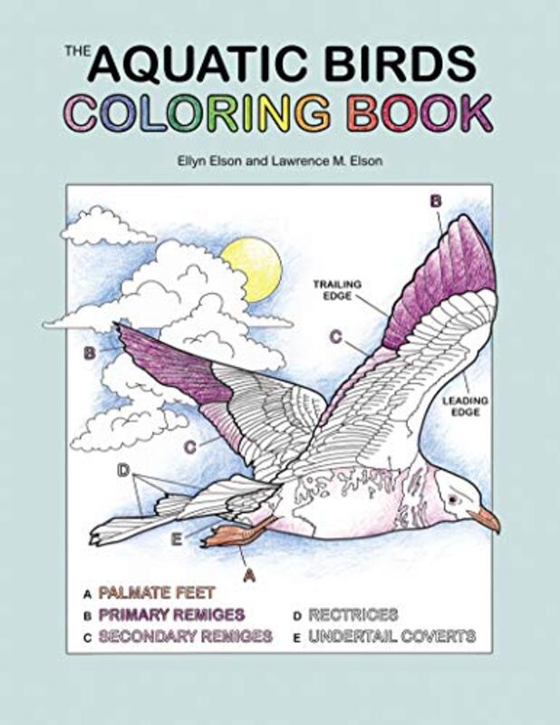 

The Aquatic Birds Coloring Book by Howchung Lee-Paperback