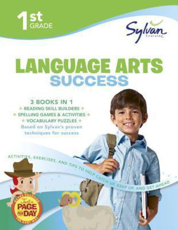 

1st Grade Jumbo Language Arts Success Workbook, Paperback Book, By: Sylvan Learning