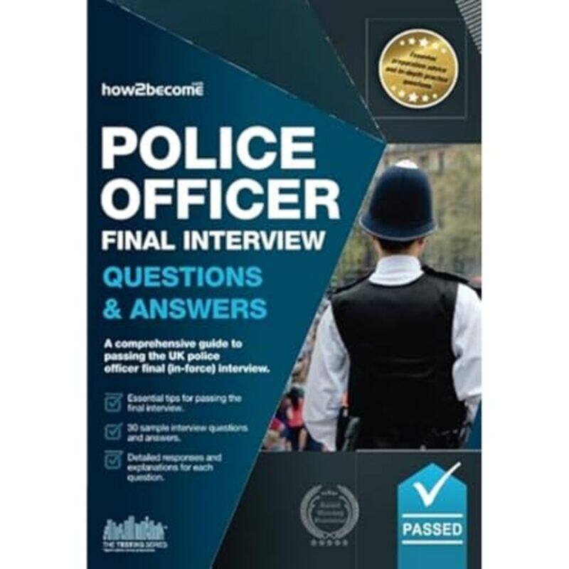 

Police Officer Final Interview Questions and Answers by How2Become-Paperback