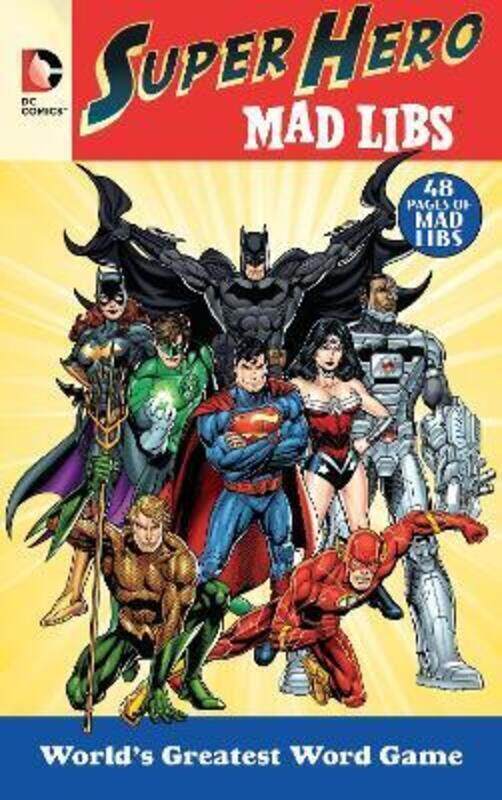 

DC Comics Super Hero Mad Libs.paperback,By :Roger Price