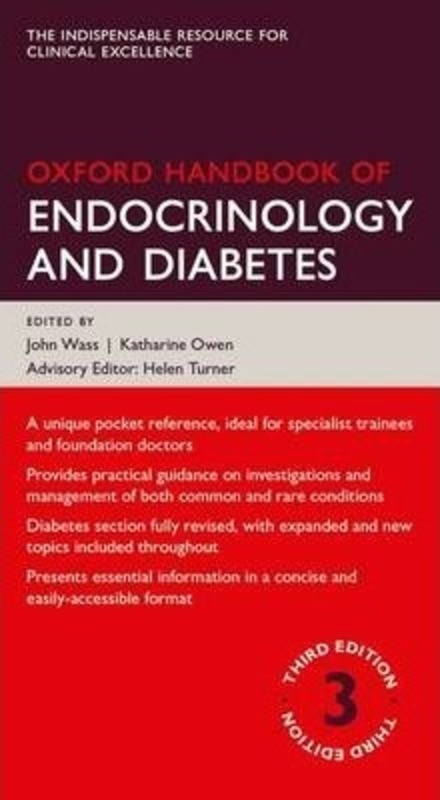 

Oxford Handbook of Endocrinology and Diabetes, Paperback Book, By: John Wass