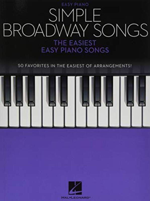 

Simple Broadway Songs Easiest Easy Piano By Piano - Paperback