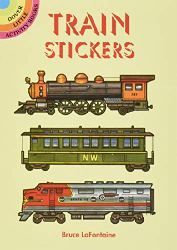 Train Stickers By LaFontaine, Bruce Paperback