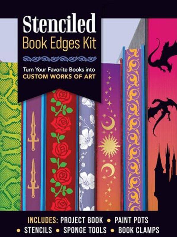 

Bx-Stenciled Bk Edges Kit By Editors Of Chartwell Books - Paperback