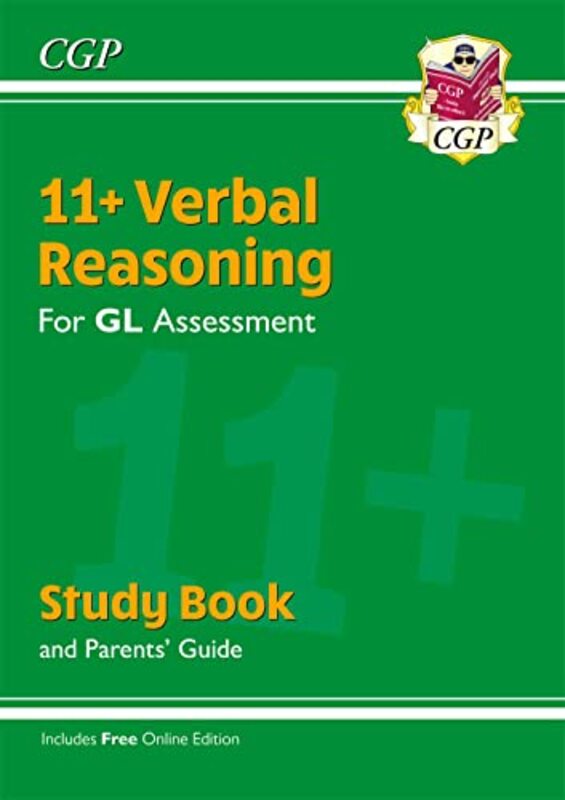 11+ GL Verbal Reasoning Study Book (with Parents Guide & Online Edition),Paperback by CGP Books - CGP Books
