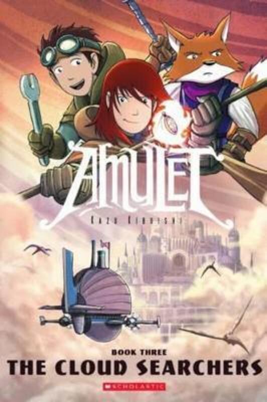 

The Cloud Searchers: A Graphic Novel (Amulet #3),Paperback, By:Kibuishi, Kazu