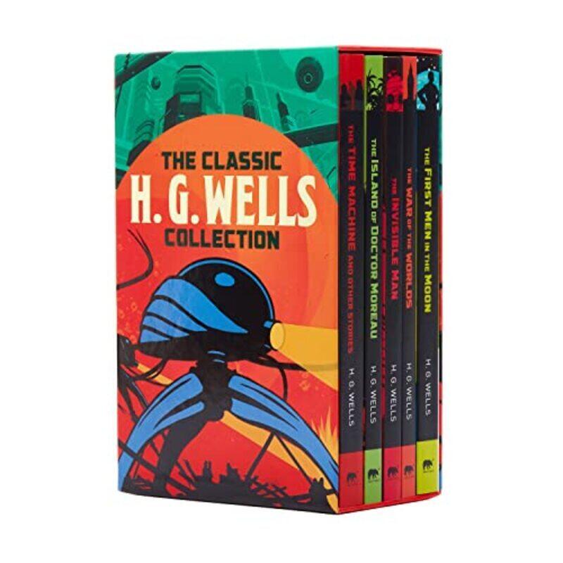 

The Classic H. G. Wells Collection: 5-Volume box set edition , Paperback by Herbert George Wells