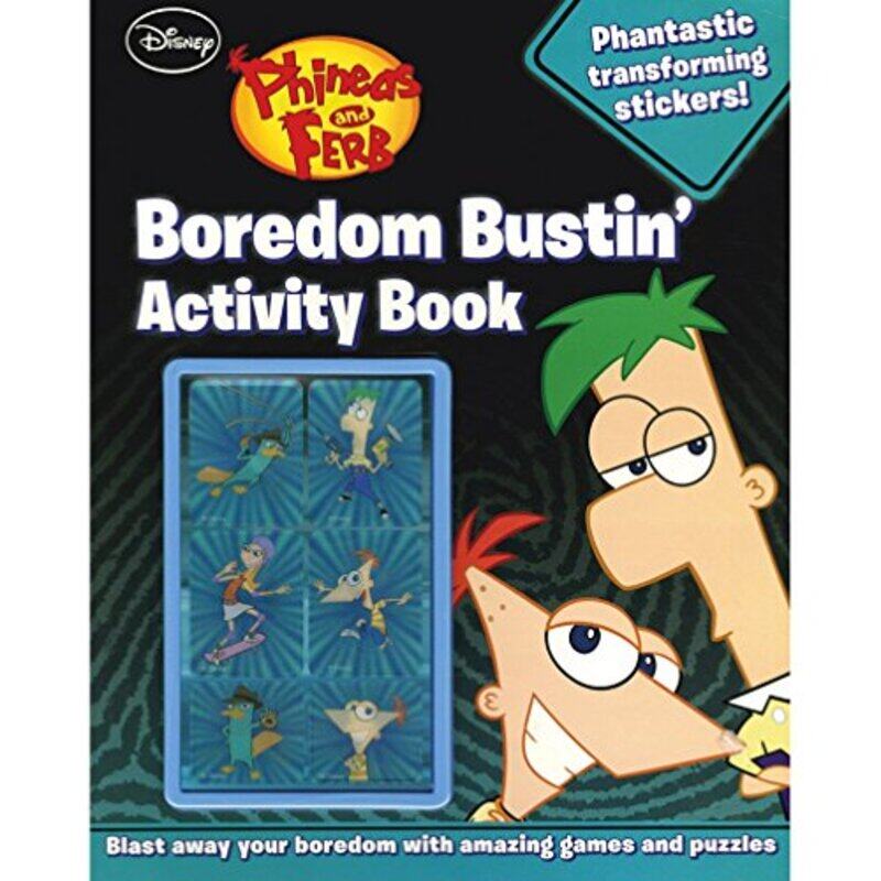 

Disney Phineas & Ferb Boredom Bustin' Activity Book, Paperback Book, By: Disney
