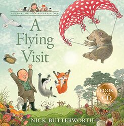 A Flying Visit: Book & Cd (A Percy The Park Keeper Story) By Butterworth, Nick Paperback