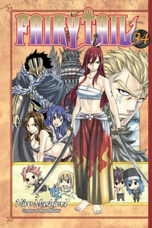 

Fairy Tail 34 by Hiro Mashima-Paperback