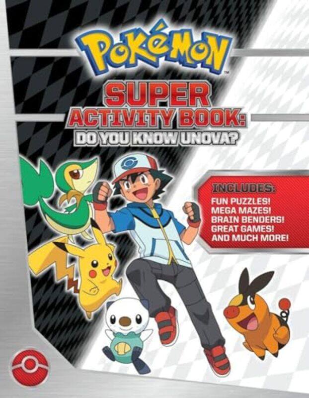 

Pokemon Super Activity Book Do You Know Unova by Pikachu Press-Paperback