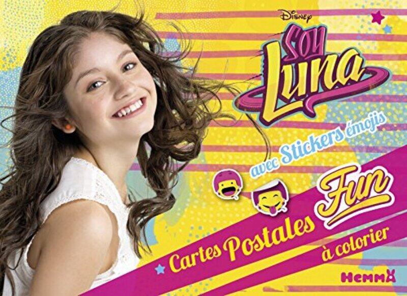 

Disney Soy Luna - Cartes postales fun colorier - avec stickers mojis , Paperback by Collectif