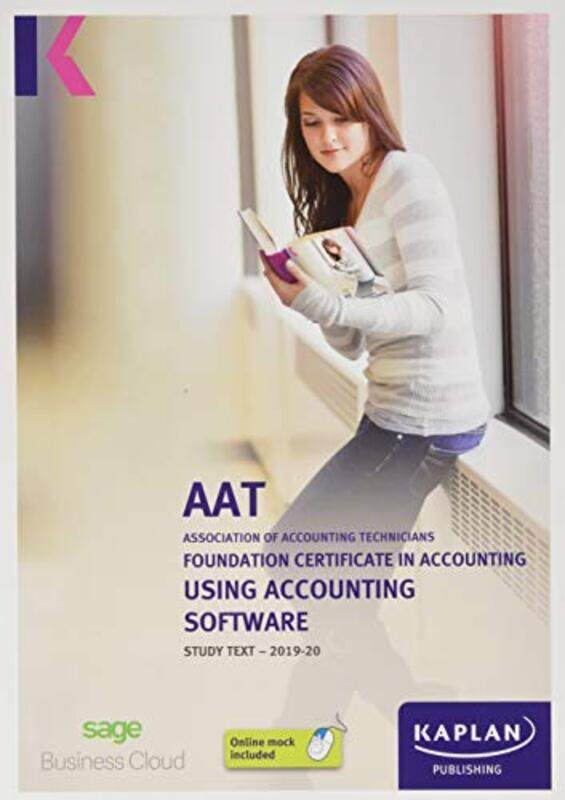 

USING ACCOUNTING SOFTWARE STUDY TEXT by KAPLAN PUBLISHING-Paperback